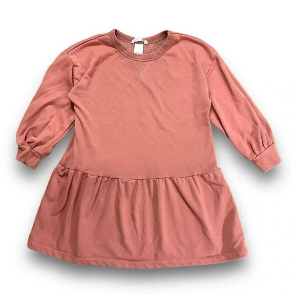 H&M | Girls Sweatshirt Dress (6) 🩷 - Picture 1 of 4